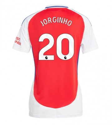 Arsenal Jorginho Frello #20 Primera Equipación Mujer 2024-25 Manga Corta